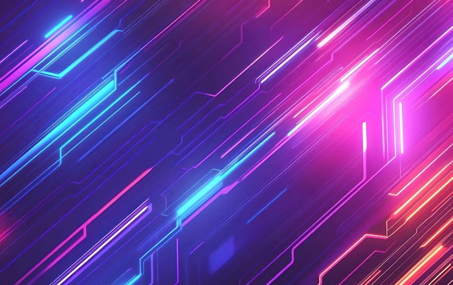 Modernes Tonstudio mit digitalen Interfaces und Synthesizern für KI-gestützte Musikproduktion